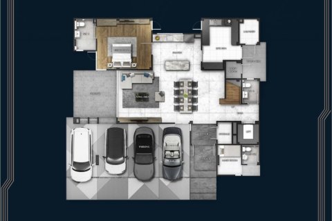 Chalet de 5 dormitorios en Bangkok, Tailandia № 165405 - foto 17