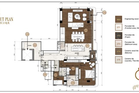 Condominio de 3 dormitorios en Bangkok, Tailandia № 165409 - foto 8