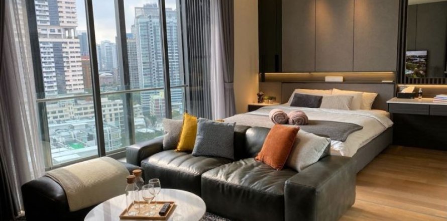 Condominio de 1 dormitorio en Bangkok, Tailandia № 65600