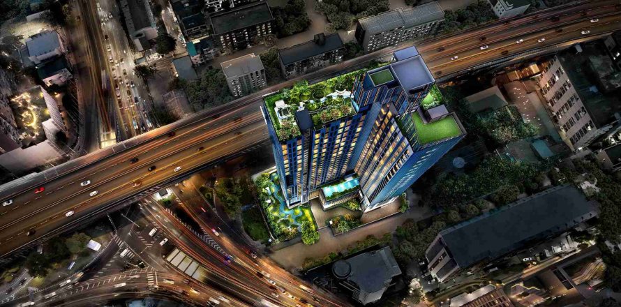 Condominio de 1 dormitorio en Phaya Thai, Bangkok, Tailandia № 208814