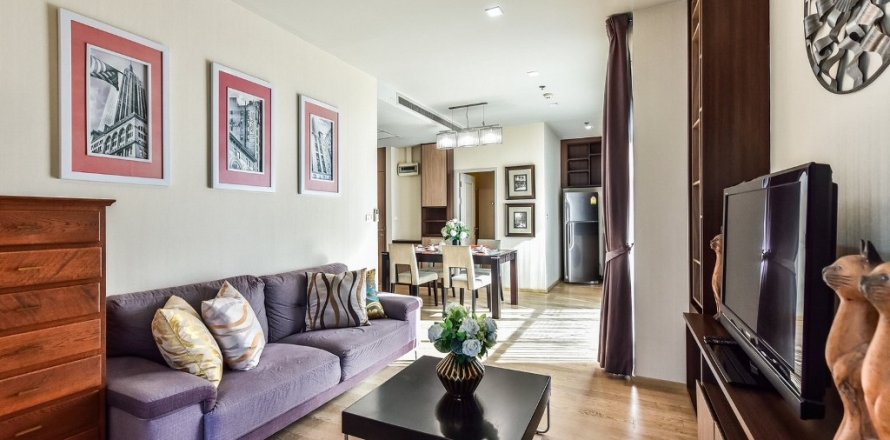 Condominio de 2 dormitorios en Bangkok, Tailandia № 66514
