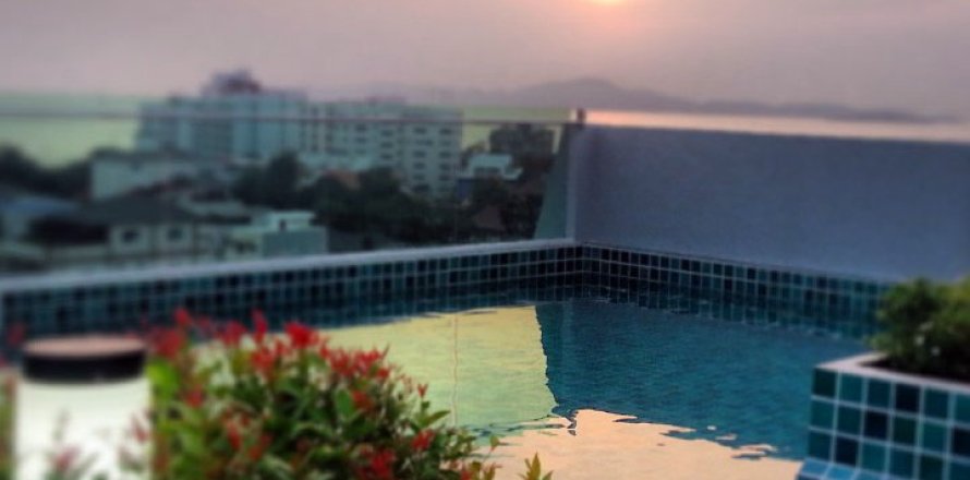 Estudio en el condominio en Pattaya, Tailandia № 204065