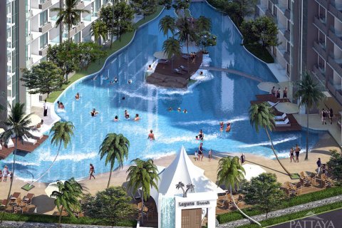 Condominio de 1 dormitorio en Jomtien Beach, Pattaya, Tailandia № 204067 - foto 5