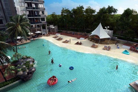 Condominio de 1 dormitorio en Jomtien Beach, Pattaya, Tailandia № 204067 - foto 7