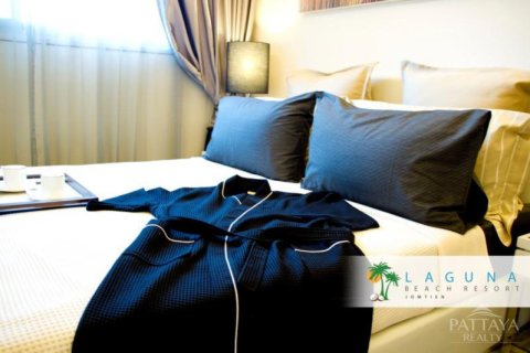 Condominio de 1 dormitorio en Jomtien Beach, Pattaya, Tailandia № 204067 - foto 8