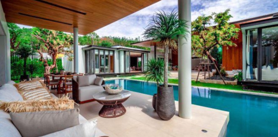 Chalet de 4 dormitorios en Phuket, Tailandia № 203139