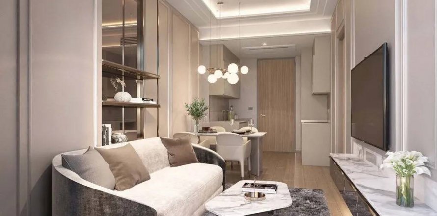 Apartamento de 2 dormitorios en Soonthareeya Ratchadamri, Pathum Wan, Bangkok, Tailandia № 133512