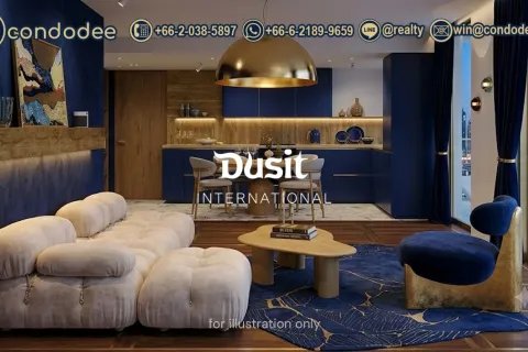 Condo in Bangkok, Thailand, 2 bedrooms  № 201882