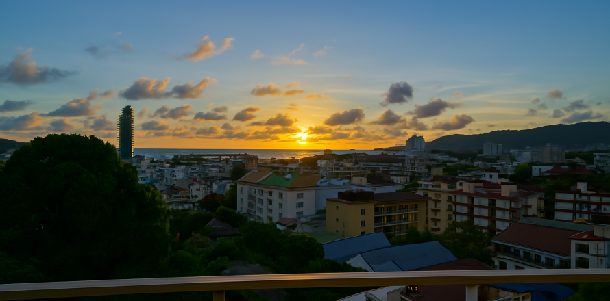 Condominio de 2 dormitorios en Kathu, Tailandia № 137580