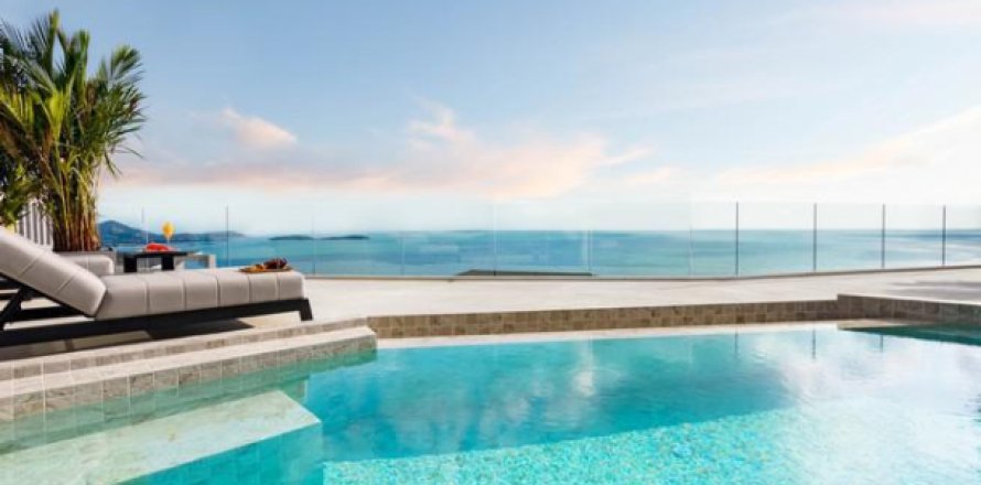 Villa sur Chaweng Beach, Ko Samui, Thaïlande 4 chambres № 194108