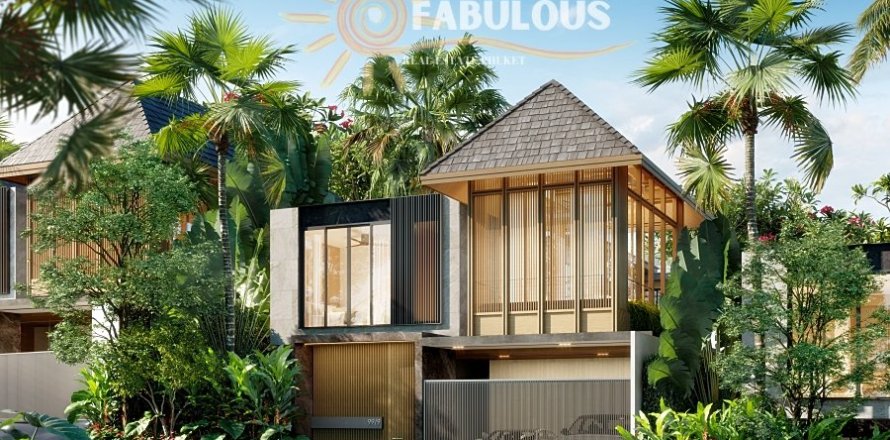 Chalet de 4 dormitorios en Bang Tao, Tailandia № 179328