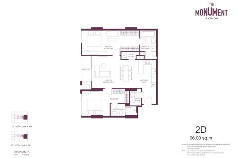 Condo in Sathon, Bangkok, Thailand, 3 bedrooms № 222381 - photo 26