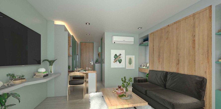 Estudio en el condominio en Phuket, Tailandia en The Momentum - Serene Condominium № 167091