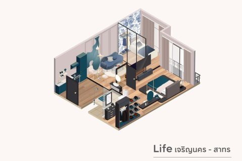 Condominio de 1 dormitorio en Bangkok, Tailandia № 170285 - foto 17
