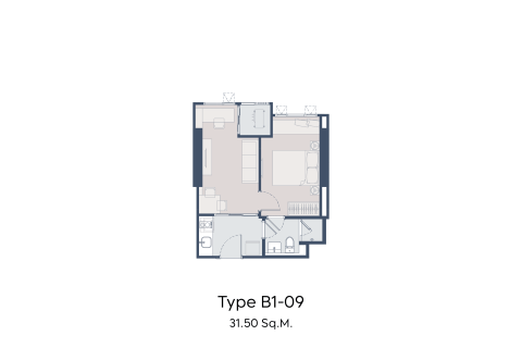 Condominio de 1 dormitorio en Bangkok, Tailandia № 170284 - foto 18