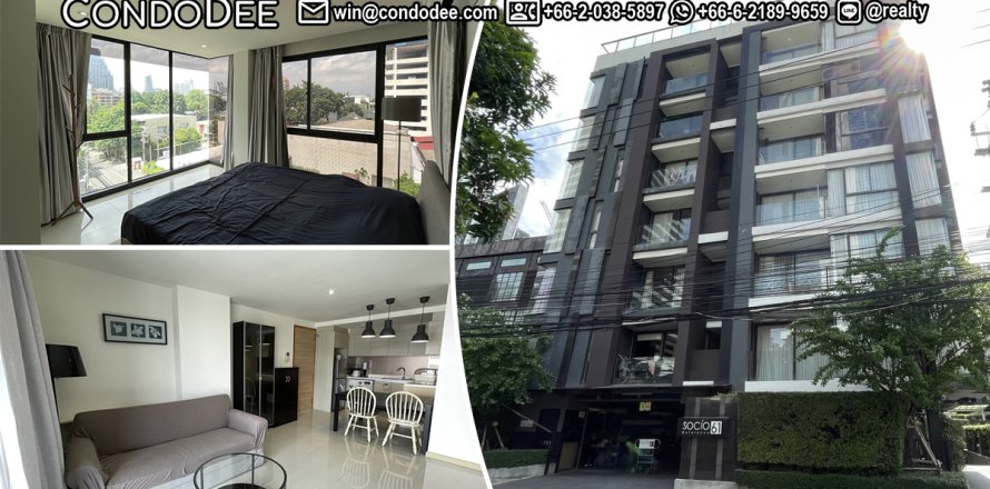 Condominio de 2 dormitorios en Watthana, Bangkok, Tailandia № 201091