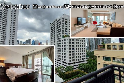 Condo in Khlong Toei, Bangkok, Thailand, 2 bedrooms № 201087