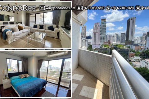 Condo in Watthana, Bangkok, Thailand, 3 bedrooms  № 201089