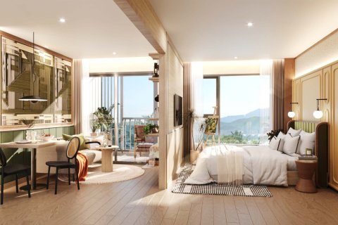 Condo à Phuket, Thaïlande, 1 chambre  № 203638
