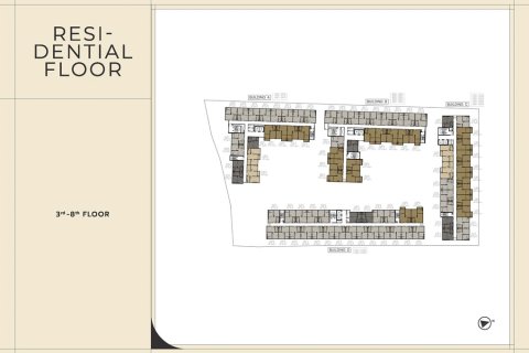Condominio de 1 dormitorio en Bangkok, Tailandia № 203640 - foto 14