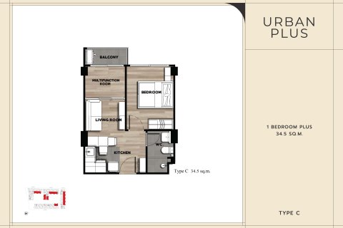 Condominio de 1 dormitorio en Bangkok, Tailandia № 203641 - foto 28
