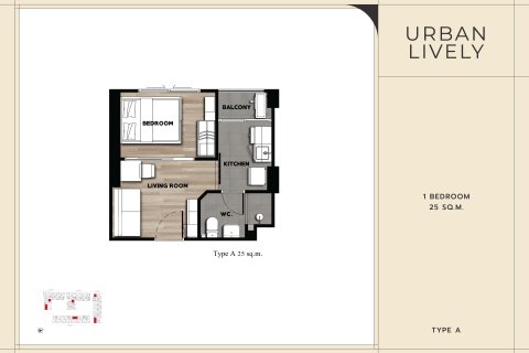 Condominio de 1 dormitorio en Bangkok, Tailandia № 203642 - foto 27
