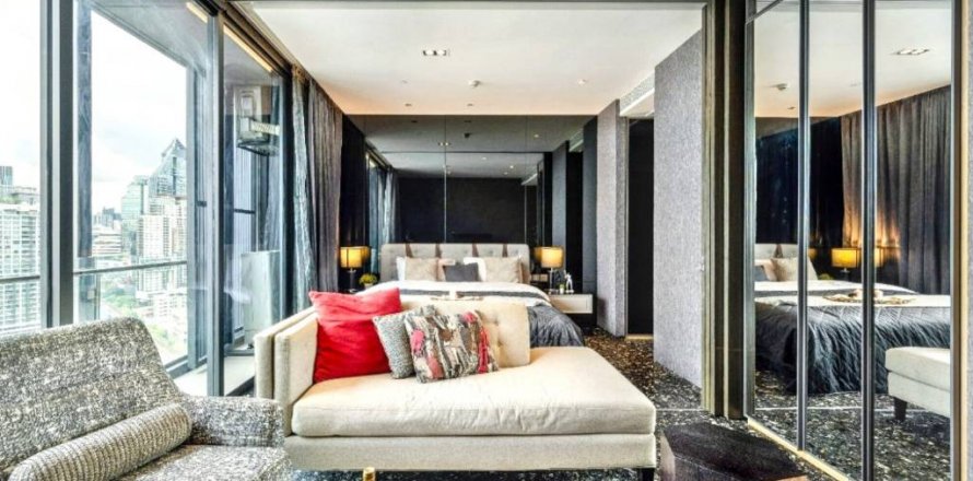 Condominio de 1 dormitorio en Khlong Toei, Bangkok, Tailandia № 114231