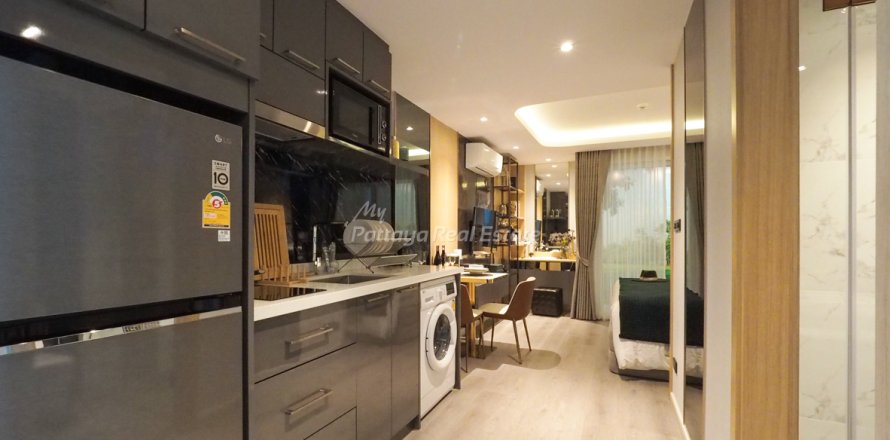 Estudio en el condominio en Bang Lamung, Tailandia № 205225