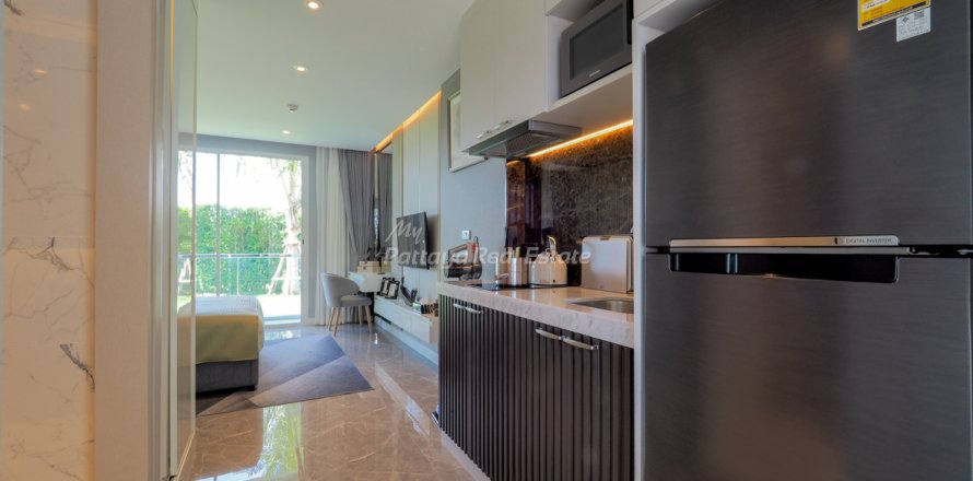Estudio en el condominio en Pattaya, Tailandia № 205226