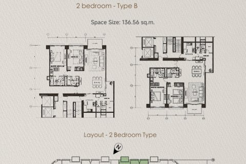 Condominio de 2 dormitorios en Bangkok, Tailandia № 154556 - foto 24
