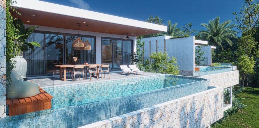 Casa de 4 dormitorios en Ko Samui, Tailandia № 154552