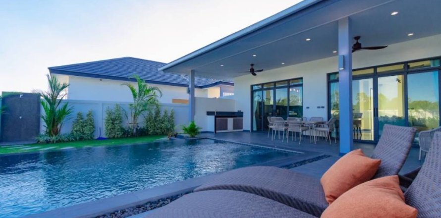 Chalet de 3 dormitorios en Hua Hin, Tailandia № 160193