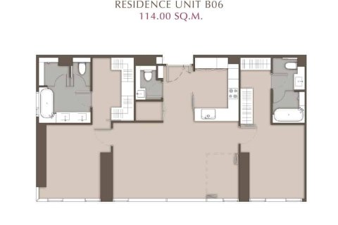 Eigentumswohnung in Bangkok, Thailand, 2 Schlafzimmer № 166920 - Foto 14