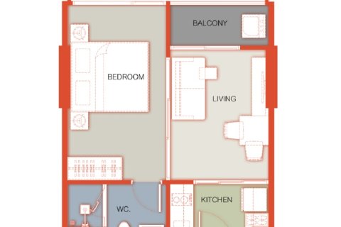 Condominio de 1 dormitorio en Phuket, Tailandia № 203597 - foto 18
