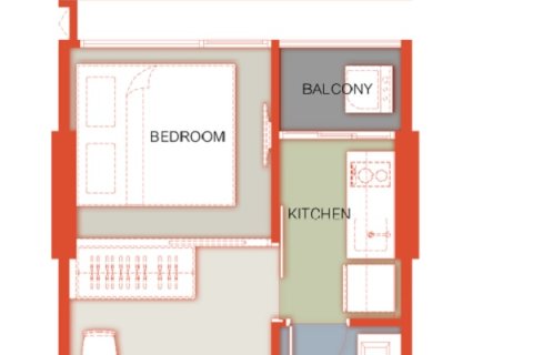 Condominio de 1 dormitorio en Phuket, Tailandia № 203598 - foto 22