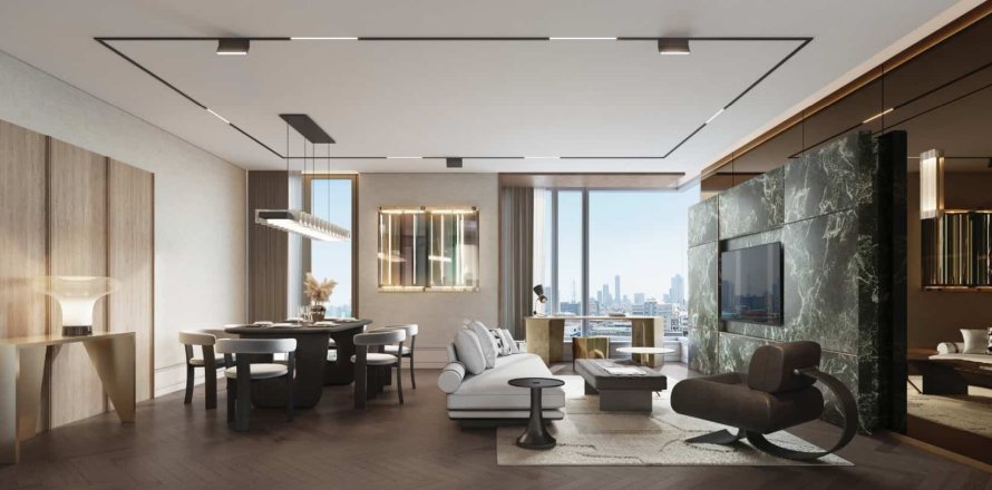 Condominio de 1 dormitorio en Bangkok, Tailandia № 166049