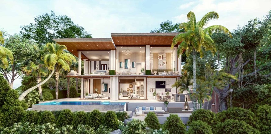 Chalet de 4 dormitorios en Mai Khao, Tailandia № 166053