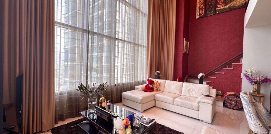 Дуплекс в The Emporio Place, Бангкок, Таиланд с 2 спальнями № 70730