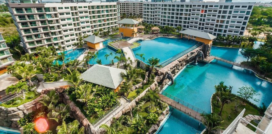 Estudio en el condominio en Pattaya, Tailandia № 205402