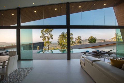 Villa à Ko Samui, Thaïlande 4 chambres № 166900