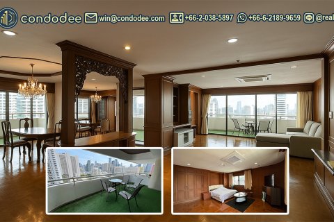 Eigentumswohnung in Khlong Toei, Bangkok, Thailand, 3 Schlafzimmer № 201202