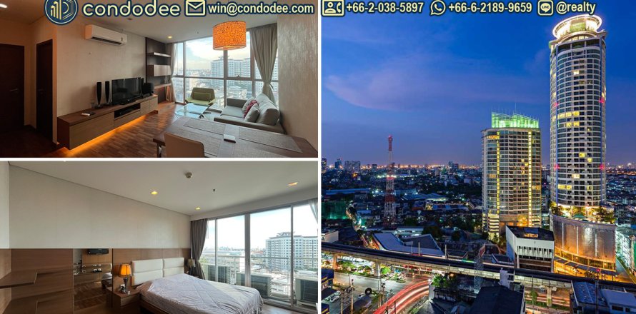 Eigentumswohnung in Bangkok, Thailand, 2 Schlafzimmer № 201197
