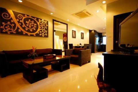 Chalet de 2 dormitorios en Jomtien Beach, Pattaya, Tailandia № 202450 - foto 3