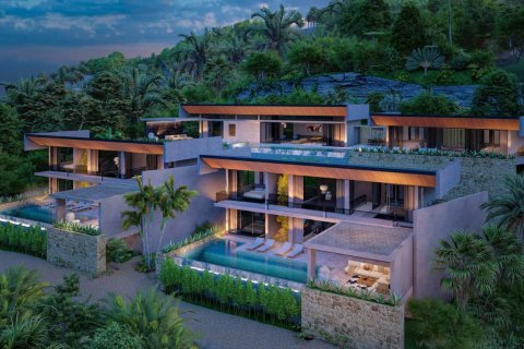 Chalet de 3 dormitorios en Koh Pha Ngan, Tailandia № 166087 - foto 10