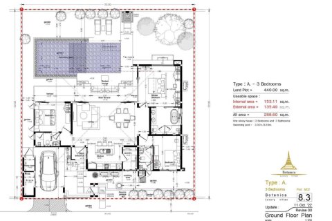 Villa in Bang Tao, Thailand 3 Schlafzimmer № 166728 - Foto 10
