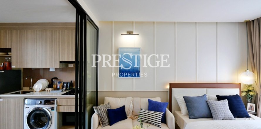 Estudio en el condominio en Pattaya, Tailandia № 209108