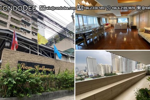 Condo in Khlong Toei, Bangkok, Thailand, 3 bedrooms  № 200736