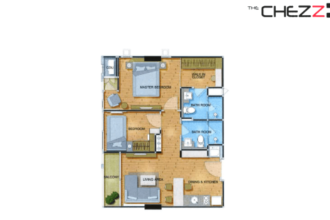 Condominio de 2 dormitorios en Pattaya, Tailandia № 184123 - foto 20