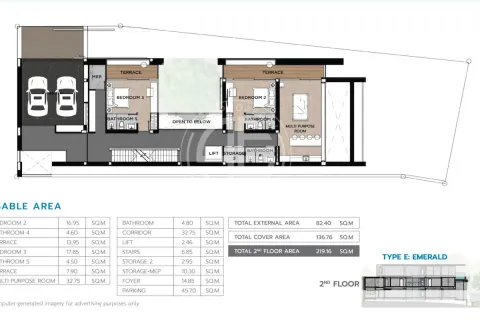 Chalet de 3 dormitorios en Rawai, Tailandia № 190659 - foto 10