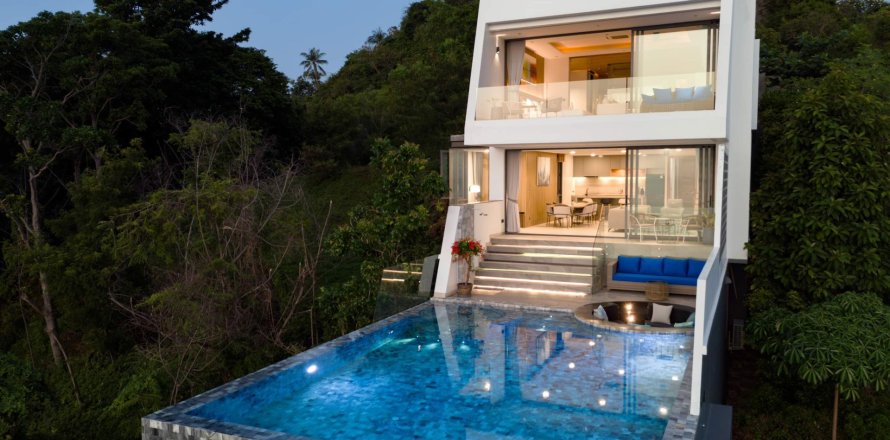 Chalet de 6 dormitorios en Ko Samui, Tailandia № 165689